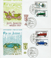 Germany / Berlin - Mi-Nr 660/663 FDC (f677)- - 1981-1990