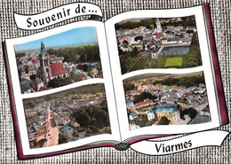 Souvenir De ... VIARMES - L'Eglise - Vue Panoramique - Vue Générale - Livre Ouvert - Viarmes