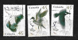 CANADA 1995 MIGRATING BIRDS TRIO - Sonstige & Ohne Zuordnung