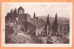 CPA - ARDECHE - ROCHEMAURE - VIEILLE ÉGLISE - LE BOURG - édition Librairie Baume - Rochemaure