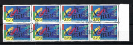 FRANCE 1994:  Bloc De 8 BDF Du Y&T 2879, Obl. CAD - Afgestempeld