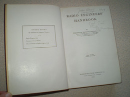 Radio Engineers Handbook De Frederick Emmons Terman . 1943 - Ingénierie