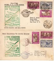 Nouvelle-Calédonie : Premier Vol Depuis Nouméa Par Pan-Am - 1940 - Lettres & Documents