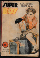 Superboy_collection Reliée N°6_numéros 32 à 37_1952_Impéria - Superboy