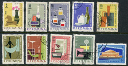 ROMANIA 1962 Bucharest Trade Fair Used.  Michel 2105-14 - Gebruikt