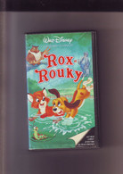 K7 Video VHS -- Rox Et Rouky - Vhs - Secam - Hifi Stereo - Walt Disney - - Animatie