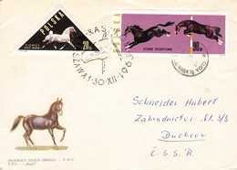 POLAND - LETTER 1963 RUDA - DUCHCOV/CSSR /AS87 - Briefe U. Dokumente