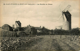 St étienne De Montluc * Les Moulins Du Côteau * Molen Moulin à Vent - Saint Etienne De Montluc