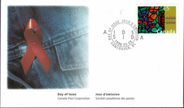 Canada- SIDA -AIDS -  FDC 1996 - Other & Unclassified