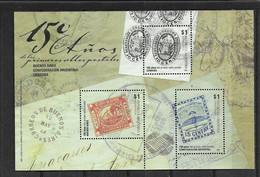 Argentina - Stamp Anniversary. Used 2008. H-163 - Blocks & Sheetlets