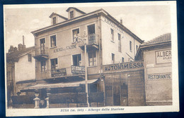 Cpa D' Italie Susa Albergo Della Stazione       AVR20-42 - Cafés, Hôtels & Restaurants