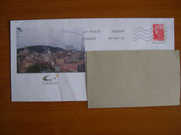 Enveloppes  PAP  Marianne De Beaujard Avec Illustration GARDANNE - PAP: Aufdrucke/Beaujard