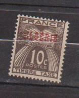 ALGERIE       N°  YVERT    TAXE  33   NEUF SANS CHARNIERE      ( NSCH  1/33 ) - Timbres-taxe