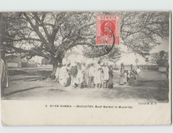 GAMBIE MACARTHY ... Beef Market In Macarthy Circulée 1911 - Gambia