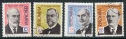 ROMANIA 1961 Scientists Used.  Michel 1958-61 - Oblitérés