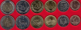 Albania Set Of 6 Coins: 1 - 100 Leke 2000-2018 UNC - Albanie