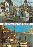 Le Grau Du Roi - Bateaux De Pêche Sur Le Canal - Le Grau-du-Roi