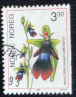 Norge - Norway - Noorwegen - P4/21 - (°)used - 1992 - Michel 1089 - Orchideeën - Oslo - Sonstige & Ohne Zuordnung