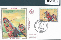 FRANCE 1972 FDC  A DERAIN - 24624 - Rafting