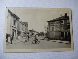 NOMEXY (88) : RUE De LA GARE - BRASSERIES DE CHARMES - Circulé En 1936 - Nomexy