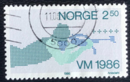Norge - Norway - Noorwegen - P4/21 - (°)used - 1986 - Michel 940 - WK Biathlon - Other & Unclassified