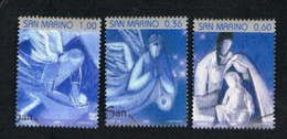 -  SAN MARINO      2008   NATALE  (COMPLET SET OF 3) - USED - Gebraucht