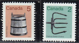 CANADA - Outils, Seau, Foëne - Patins Et Lanterne Sourde - 1982 - Altri & Non Classificati