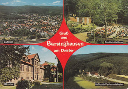 D-30890 Barsinghausen, Alte Ansichten - Bahnhof - Luftbild  - Fußball-Verbandsheim - Nice Stamp - Barsinghausen