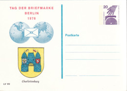 Berlin, PP 063 C2/003, TAG DER BRIEFMARKE 1976, Charlottenburg - Private Covers - Mint