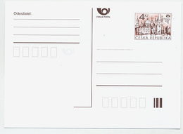 CZECH REPUBLIC 1998 4 Kc.definitive Postcard 1. Issue Unused.  Michel P24 I - Cartes Postales