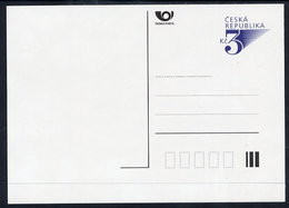 CZECH REPUBLIC 1996 3 Kc. Defiinitive Postcard, Unused.  Michel P19 - Cartes Postales