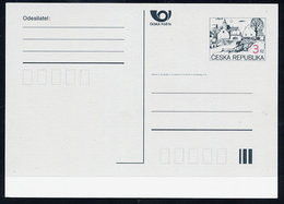 CZECH REPUBLIC 1996 3 Kc.definitive Postcard 3. Issue Unused.  Michel P6 C II - Ansichtskarten