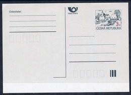 CZECH REPUBLIC 1995 3 Kc.definitive Postcard 2. Issue Unused.  Michel P6 B - Postcards