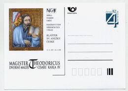 CZECH REPUBLIC 1997 Postcard Theodoricus Exhibition Unused.  Michel P26-A7 - Ansichtskarten
