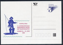 CZECH REPUBLIC 1996 3 Kc. Postcard ESSEN '96, Unused.  Michel P19-A2 - Postcards