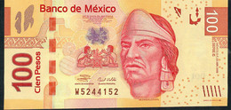 MEXICO P124b 100 PESOS 2009 Serie E  #W524--  UNC. - Mexico