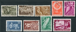 ROMANIA 1959 Collectivisation Of Agriculture Used.  Michel 1770-79 - Oblitérés