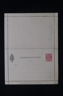 DANEMARK - Entier Postal Carte Lettre, Non Circulé - L 79891 - Interi Postali