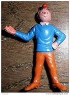 FIGURINE PUBLICITAIRE ESSO France Peinte -Tintin - - Tintin