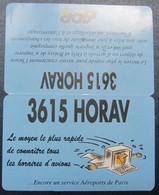 PARIS AIRPORT CALENDAR FRANCE AIRWAYS AIRLINE TICKET HOLDER BOOKLET TAG LUGGAGE BUGGAGE PLANE AIRCRAFT AIRPORT - Monde