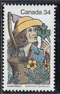 CANADA - Louis Hebert, Apothicaire, Pharmacie - Y&T N° 1060 - MNH - 1985 - Autres & Non Classés