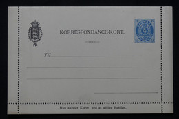 DANEMARK - Entier Postal Carte Lettre, Non Circulé - L 79949 - Interi Postali