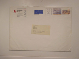 1994 Busta Viaggiata AIR MAIL Targhetta Meccanica N.2 Values 85 C + 90 C Animali - Other & Unclassified