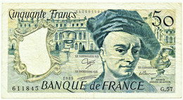 FRANCE - 50 Francs - 1989 - P 152.d - Serie G.57 - Quentin De La Tour - 50 F 1976-1992 ''quentin De La Tour''