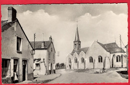 -- AMILLY  (Loiret) -  LA PLACE Et L'EGLISE   -- - Amilly