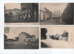 4 Cartes  - Acheux   - Somme 80  -  ( 2 Cartes Décollées ) - Acheux En Amienois