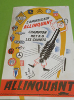 Facture Publicitaire/Essence/ ALINQUANT/Champion Met K.O. Les Cahots/ Garage Caloumenos/Ivry La Bataille/1959     AC156 - Auto