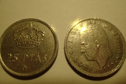 1982 - Espagne - Spain - 25 PESETAS, Juan Carlos 1 - 25 Pesetas