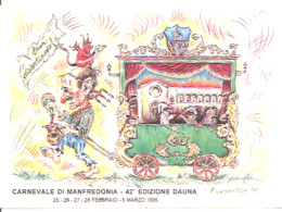 CARNEVALE DI MANFREDONIA  42^ EDIZIONE DAUNA  1995 - Manfredonia