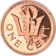 Monnaie, Barbados, Cent, 1973, Franklin Mint, FDC, Bronze, KM:10 - Barbados (Barbuda)